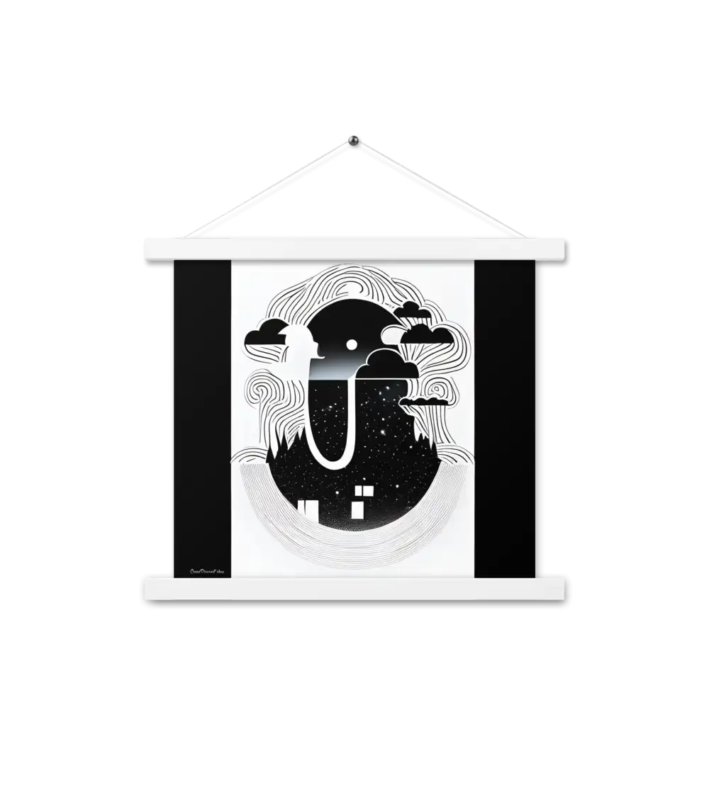 08 MONO SPACE HEAD Bar Poster