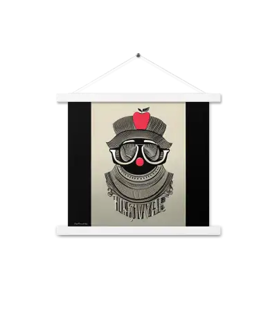 04 MONO SPACE HEAD Bar Poster