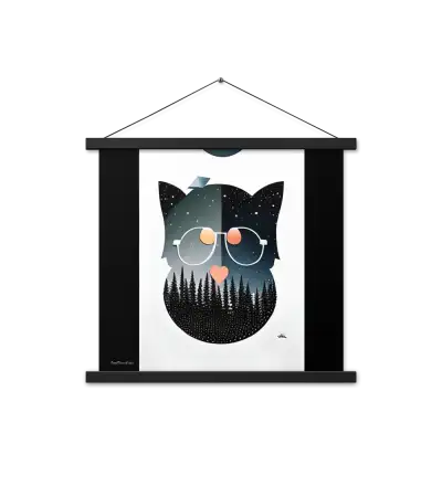 05 MONO SPACE HEAD Bar Poster