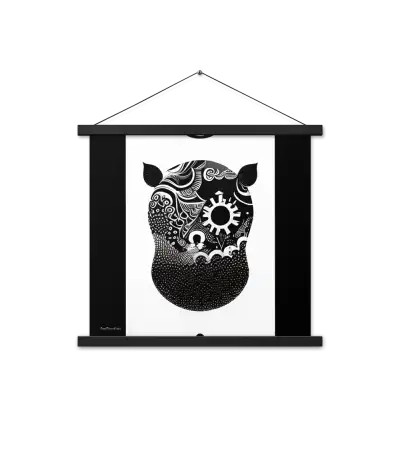 02 MONO SPACE HEAD Bar Poster