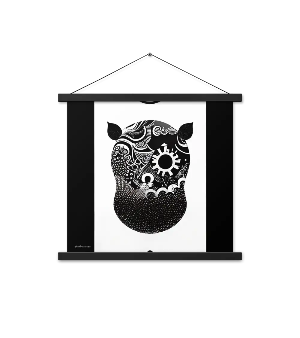 02 MONO SPACE HEAD Bar Poster