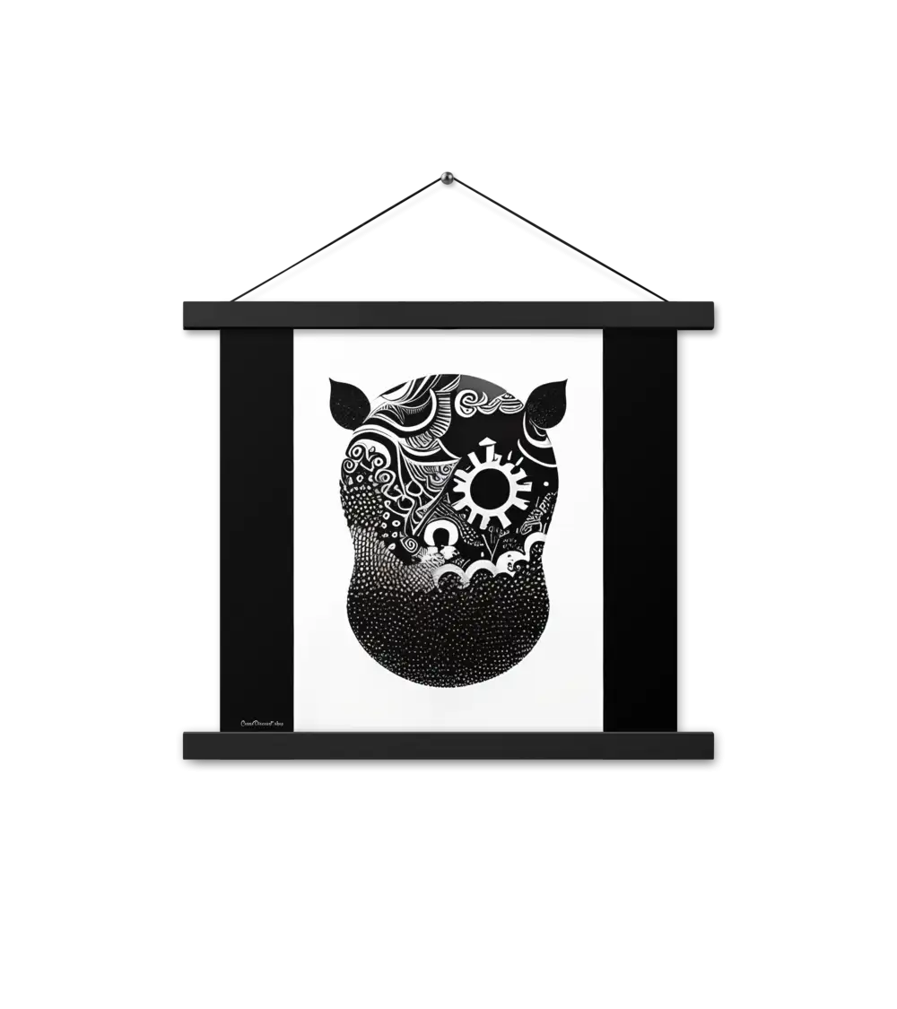 02 MONO SPACE HEAD Bar Poster