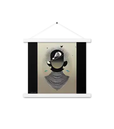 01 MONO SPACE HEAD Bar Poster