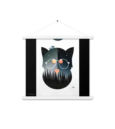 06 MONO SPACE HEAD Bar Poster