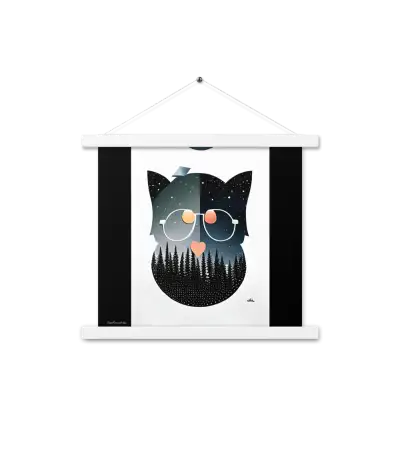 06 MONO SPACE HEAD Bar Poster