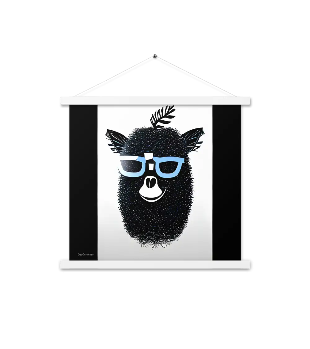 14 MONO HEAD Bar Poster