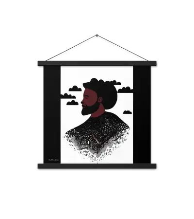 13 MONO HEAD Bar Poster