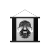 10 MONO HEAD Bar Poster