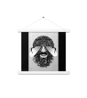 10 MONO HEAD Bar Poster
