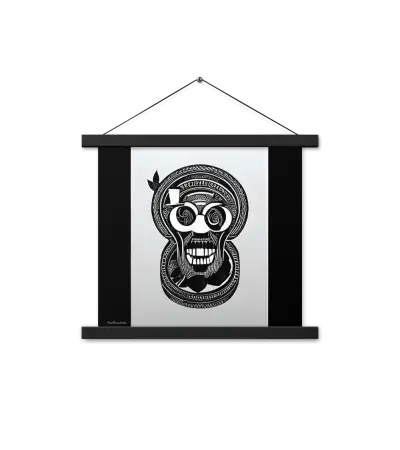12 MONO HEAD Bar Poster