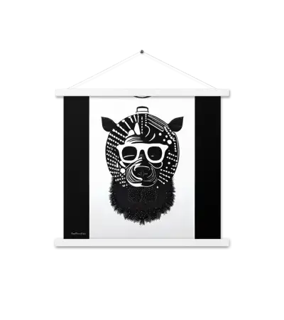 07 MONO HEAD Bar Poster