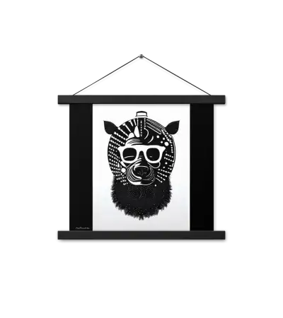 07 MONO HEAD Bar Poster