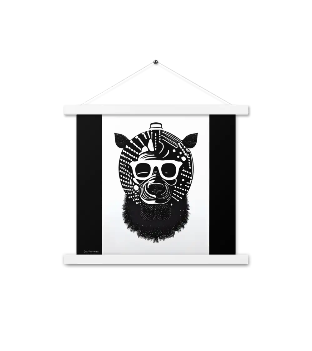 07 MONO HEAD Bar Poster