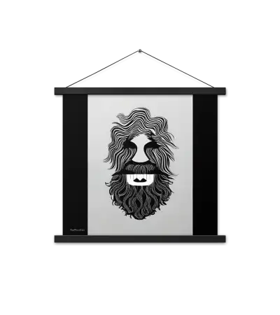 08 MONO HEAD Bar Poster