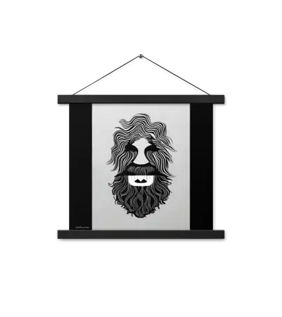 08 MONO HEAD Bar Poster