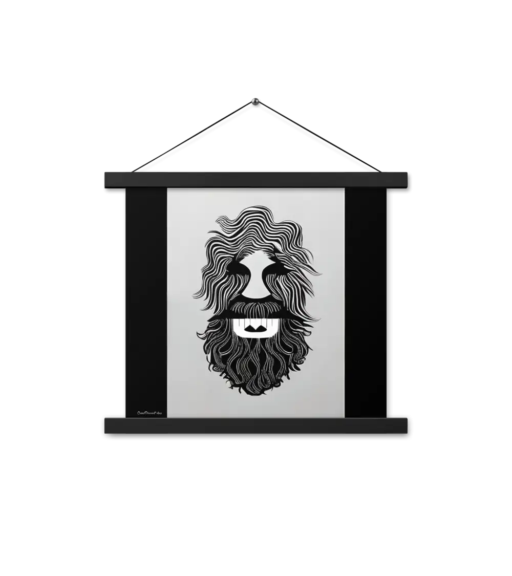08 MONO HEAD Bar Poster