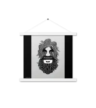 08 MONO HEAD Bar Poster