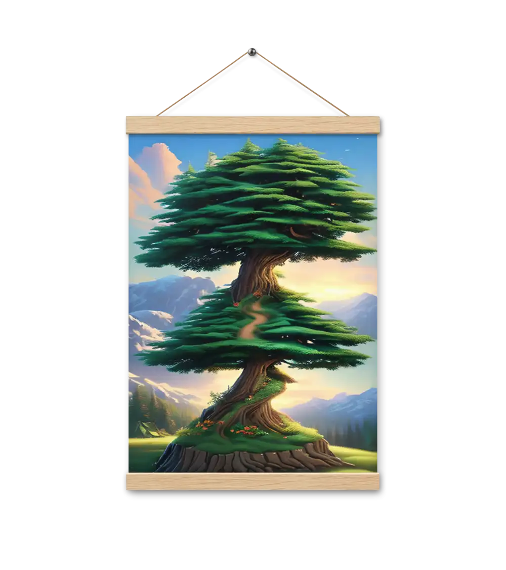 03 FABLE TREE HIGH Bar Poster