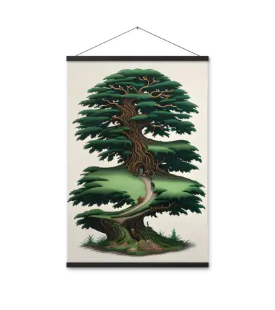 05 FABLE TREE HIGH Bar Poster