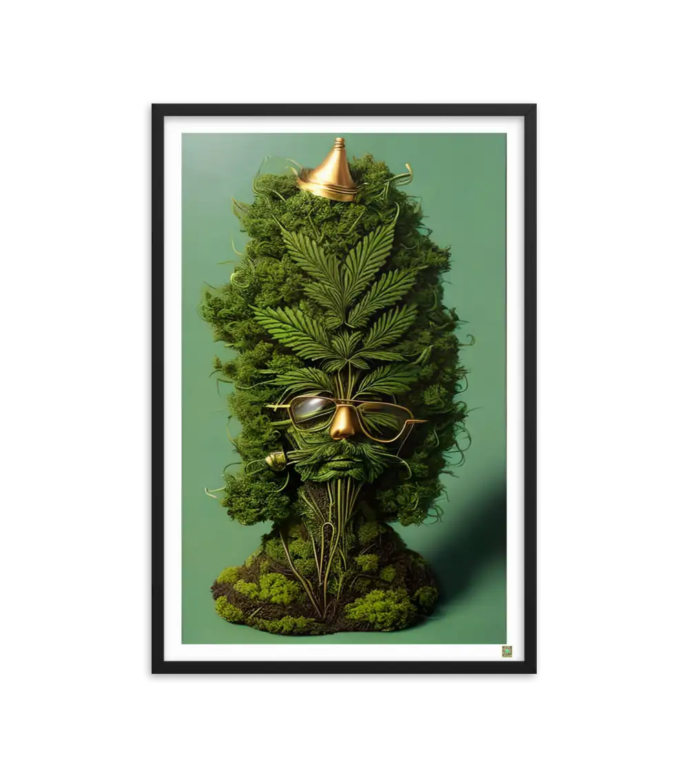 13 ROOT STATUE - Framed Poster