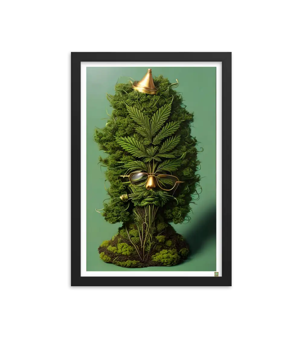 13 ROOT STATUE - Framed Poster