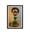 12 ROOT STATUE - Framed Poster
