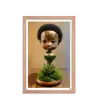 12 ROOT STATUE - Framed Poster