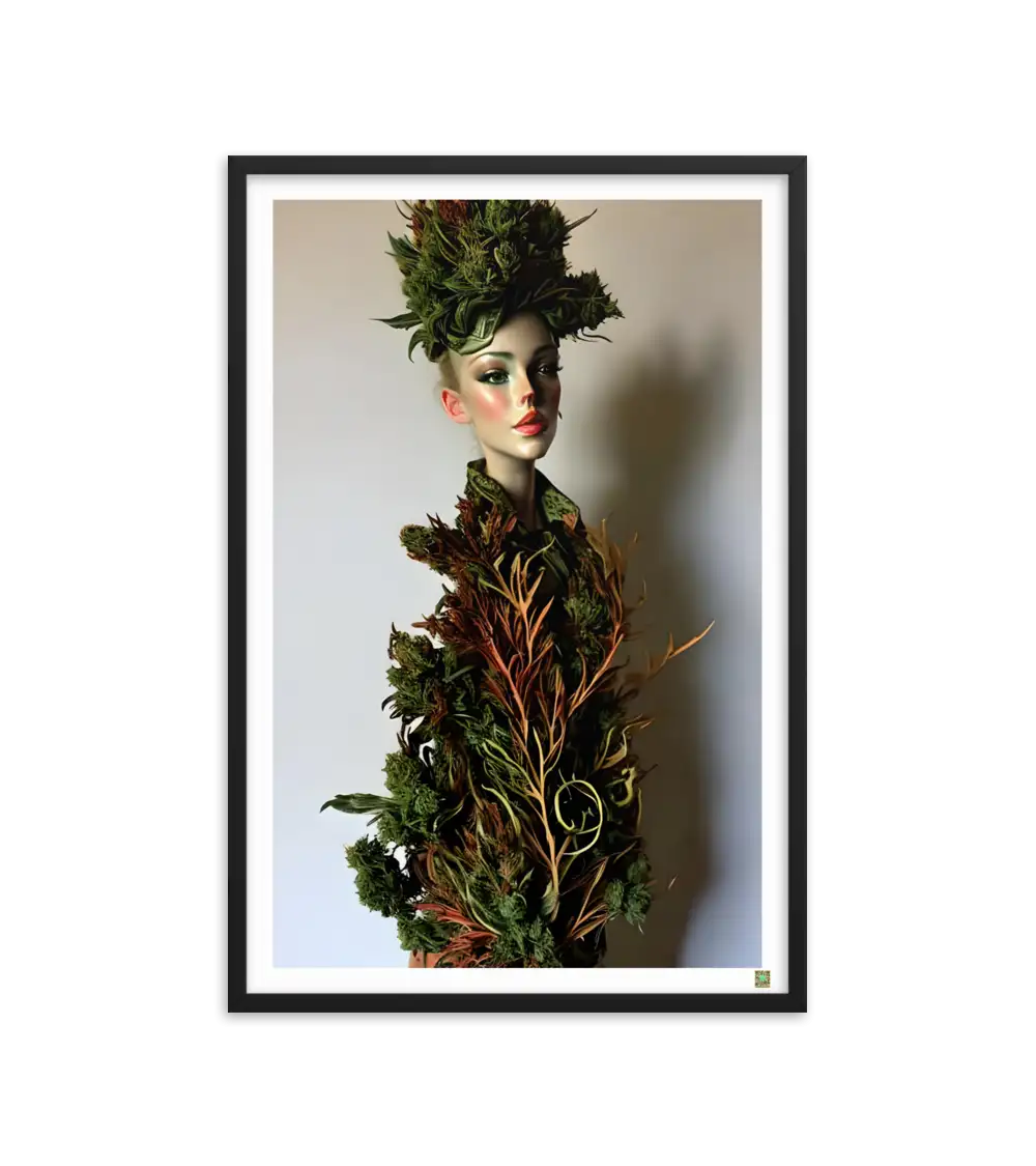 08 ROOT STATUE - Framed Poster