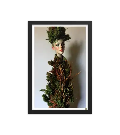08 ROOT STATUE - Framed Poster