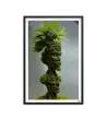 10 ROOT STATUE - Framed Poster