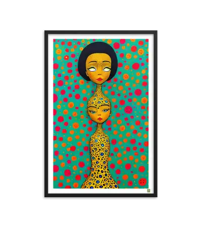 04 ROOT STATUE - Framed Poster