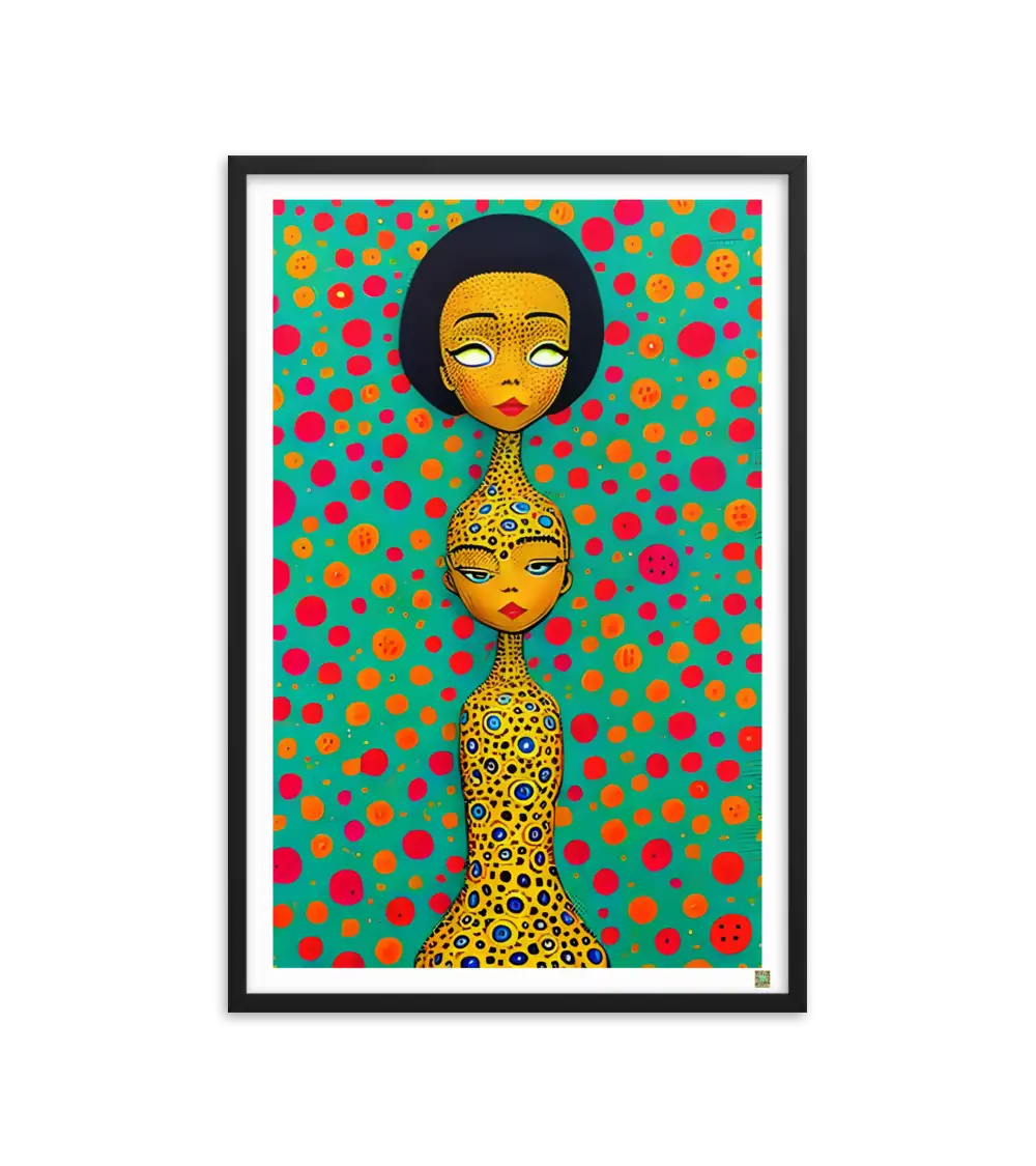 04 ROOT STATUE - Framed Poster
