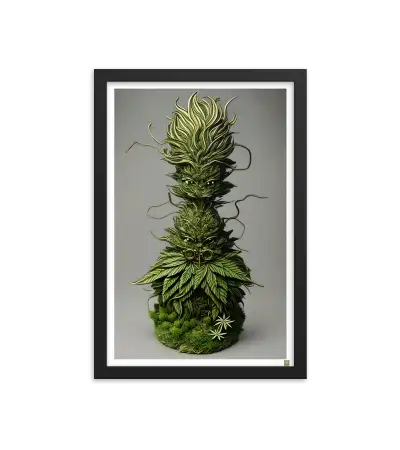 05 ROOT STATUE - Framed Poster