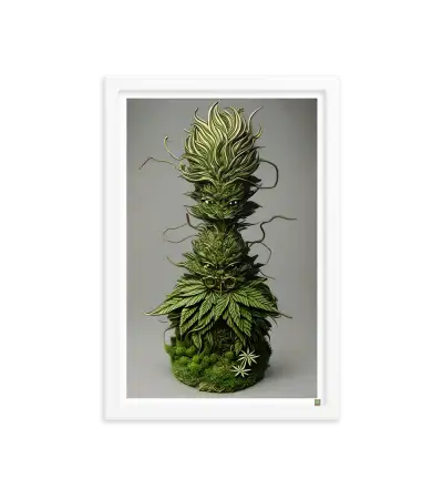 05 ROOT STATUE - Framed Poster