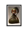 07 ROOT STATUE - Framed Poster