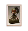 07 ROOT STATUE - Framed Poster