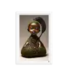 07 ROOT STATUE - Framed Poster