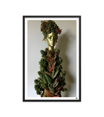 02 ROOT STATUE - Framed Poster