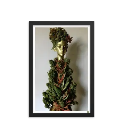 02 ROOT STATUE - Framed Poster