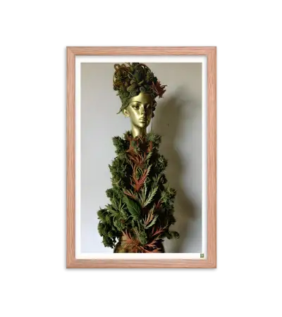 02 ROOT STATUE - Framed Poster