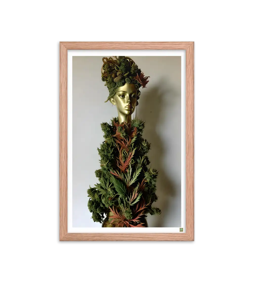 02 ROOT STATUE - Framed Poster