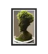 03 ROOT STATUE - Framed Poster