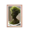 03 ROOT STATUE - Framed Poster