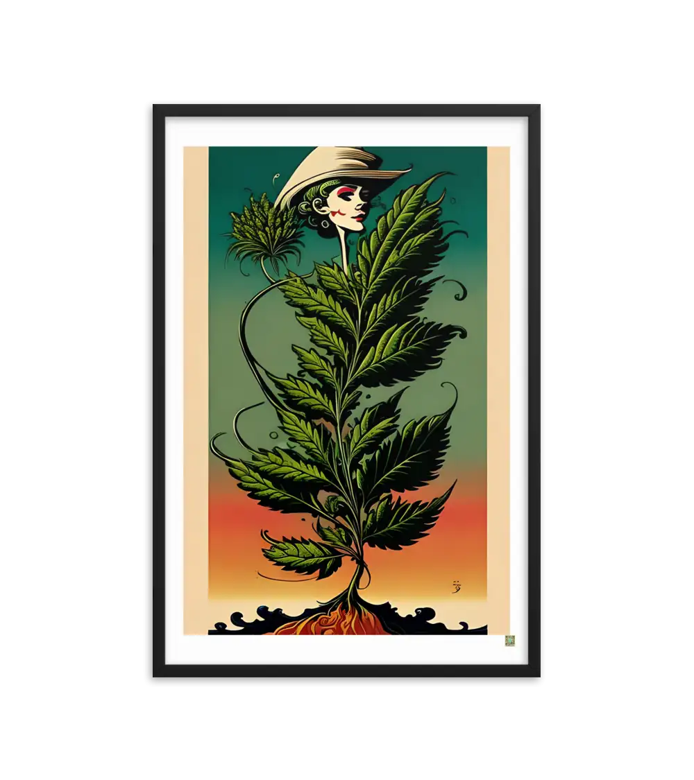 22 HIPPIE PAPER Frame