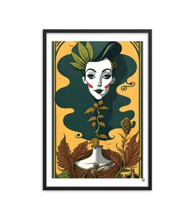 25 HIPPIE PAPER Frame