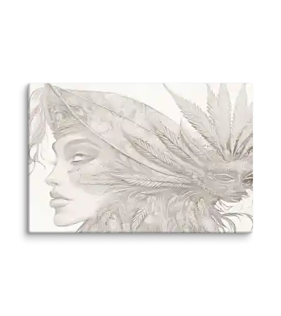 5 PENCIL HSF BURLESQUE Canvas