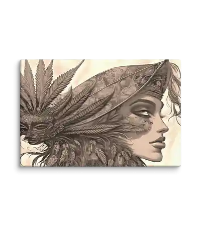 5 SEPIA HSF BURLESQUE Canvas