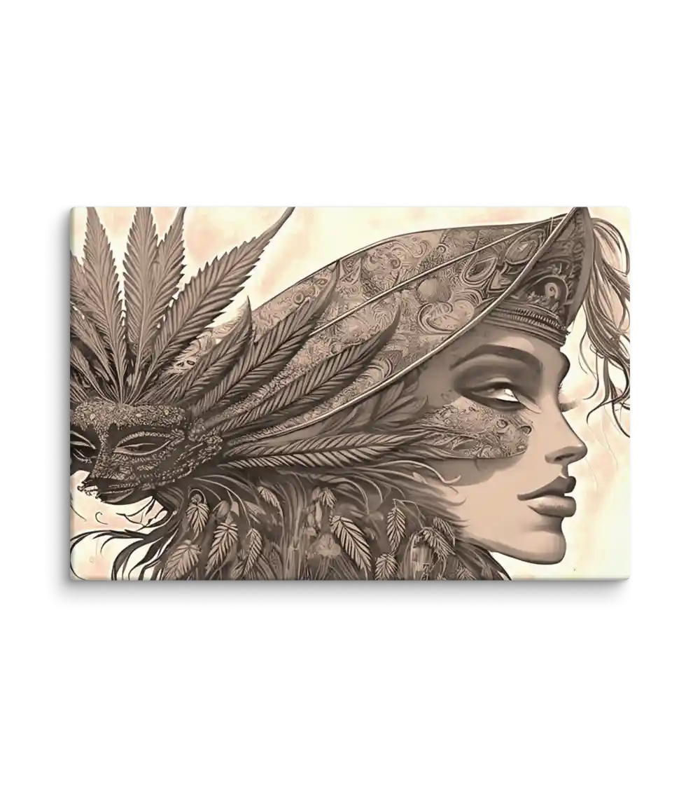 5 SEPIA HSF BURLESQUE Canvas