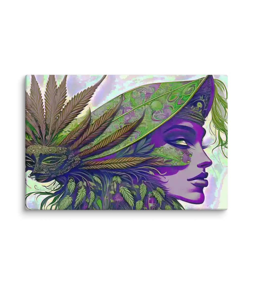 5 VIOLA HSF BURLESQUE Canvas