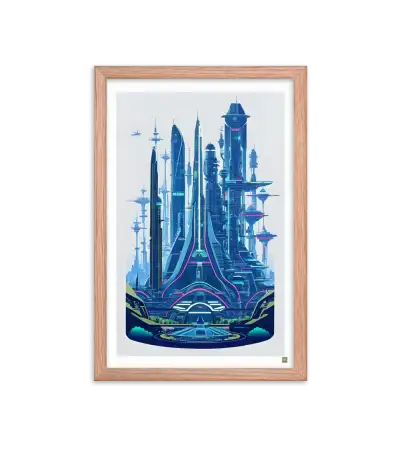 02 CITY BLUEWING Frame